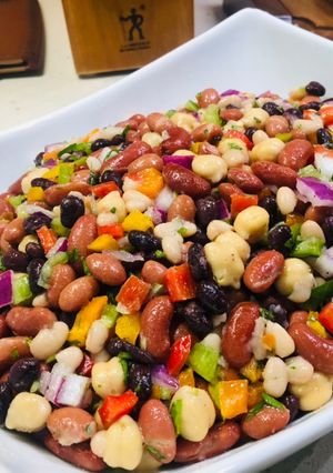 Una foto de Ensalada de granos a lo Chef G