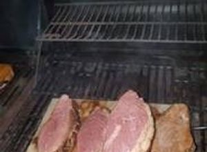 Una foto de Picaña en tabla de sal SousVide