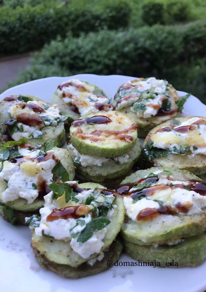 Кабачки с фетой