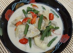Foto resep Lodeh Keluwih Kulit Melinjo