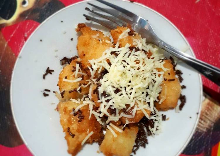 Pisang goreng crispy