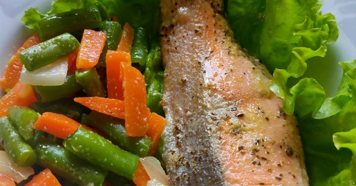 399 resep grilled salmon enak dan sederhana Cookpad