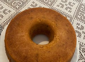 Foto de Bolo de Maçã e Noz