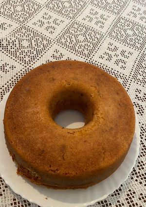 Foto de Bolo de Maçã e Noz