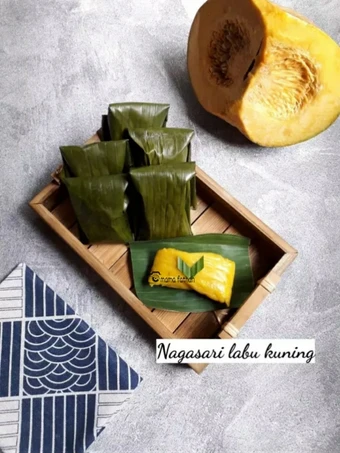 Langkah Mudah untuk Menyiapkan Resep Nagasari labu kuning yang Enak Banget Anti Ribet, Uenak Banget