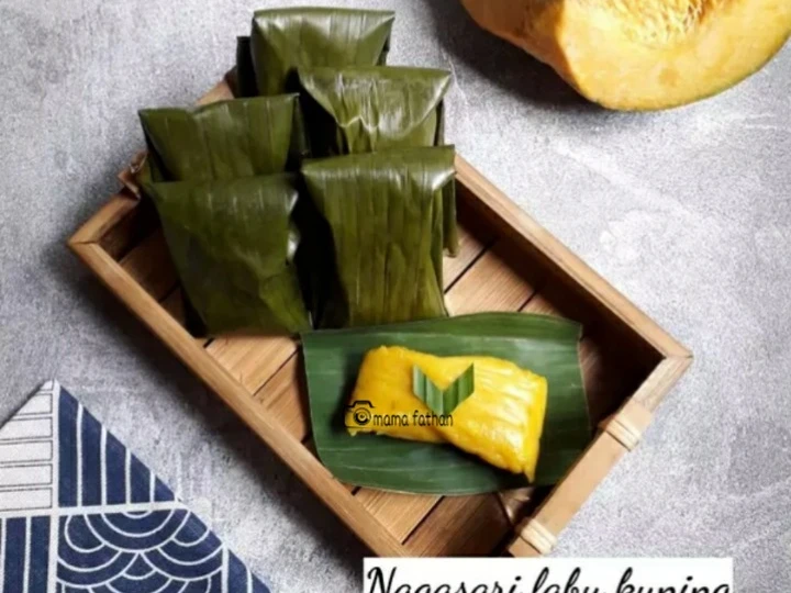Langkah Mudah untuk Menyiapkan Resep Nagasari labu kuning yang Enak Banget Anti Ribet, Uenak Banget