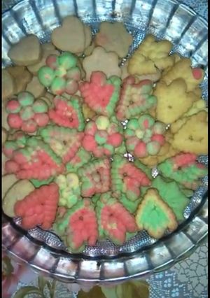 صورة لوصفة بسكوت الكاسترد الوان
