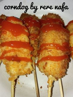 Foto resep Corndog mozarella pedas