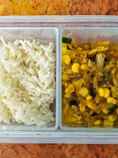 Foto resep Bandeng Tumis Jagung (MPASI 11m+)