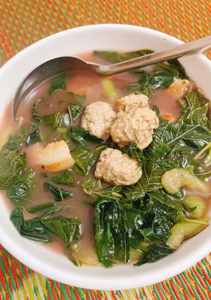 Hình của món Canh rau dền.