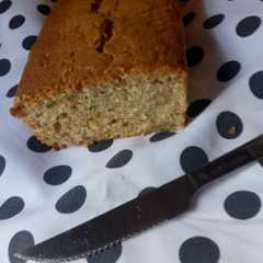 Una foto de Budín de Manzanas
