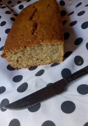 Una foto de Budín de Manzanas