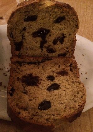 A picture of Chocolate and banana Loaf.