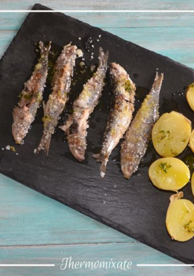 Una foto de Sardinas a la sal con Thermomix