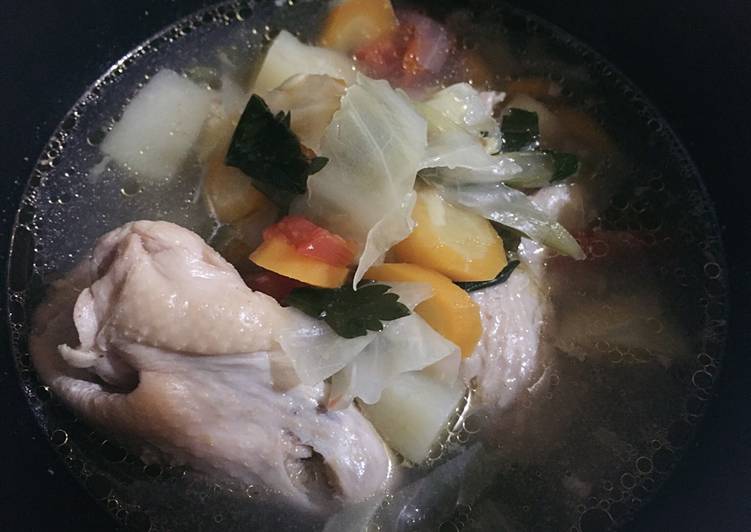 Steps to Make Speedy Chicken Soup for the Soul