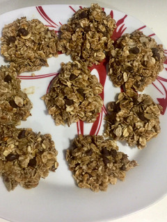 A picture of Oats chocolate chip cookies.