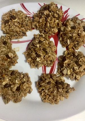 A picture of Oats chocolate chip cookies.