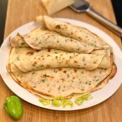 A picture of Spicy Savoury crepe.