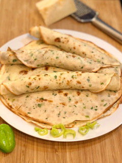 A picture of Spicy Savoury crepe.