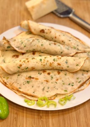 A picture of Spicy Savoury crepe.