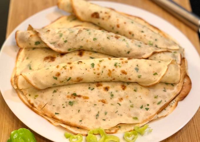 Steps to Prepare Any-night-of-the-week Spicy Savoury crepe