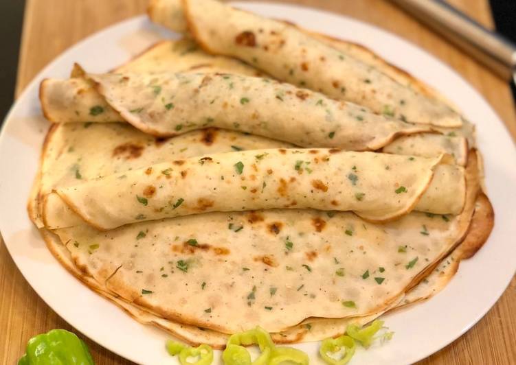 Steps to Make Perfect Spicy Savoury crepe