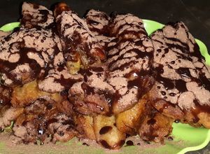 Foto resep Pisang goreng serbuk coklat