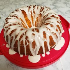 A picture of Homemade Lime Rum Cake.