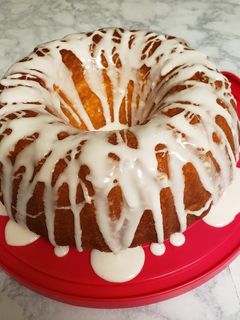 A picture of Homemade Lime Rum Cake.