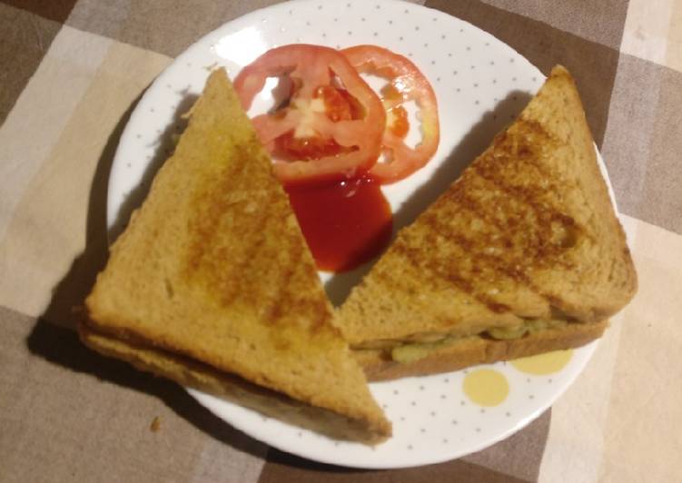 Simple Way to Make Homemade Homemade masala sandwich