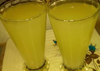 Easiest Way to Prepare Yummy Lemon and ginger juice