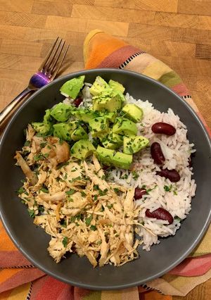 Une photo de ☆Cuban Rice Bowl au Poulet☆