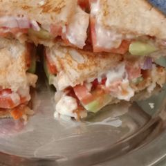 A picture of Mayonnaise Sandwich.