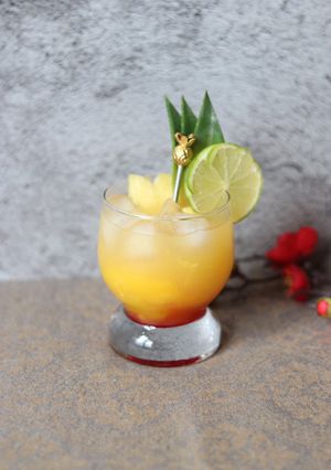A picture of Mai Tai Mocktail/Cocktail.