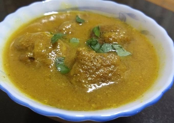 Moong Dal Dumplings In Gravy Recipe By Jayadwivedi - Cookpad