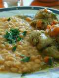 Seco de pollo con frejoles