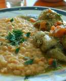 Seco de pollo con frejoles