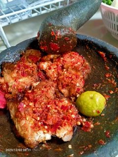 Foto resep Sambel panggang (ikan manyung asap)