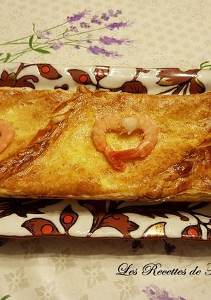 Une photo de Quiche au saumon et fromage de brebis