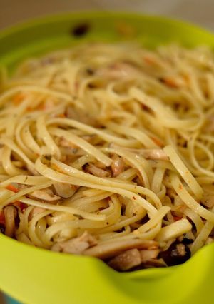 Foto resep Fettuccine Aglio Olio