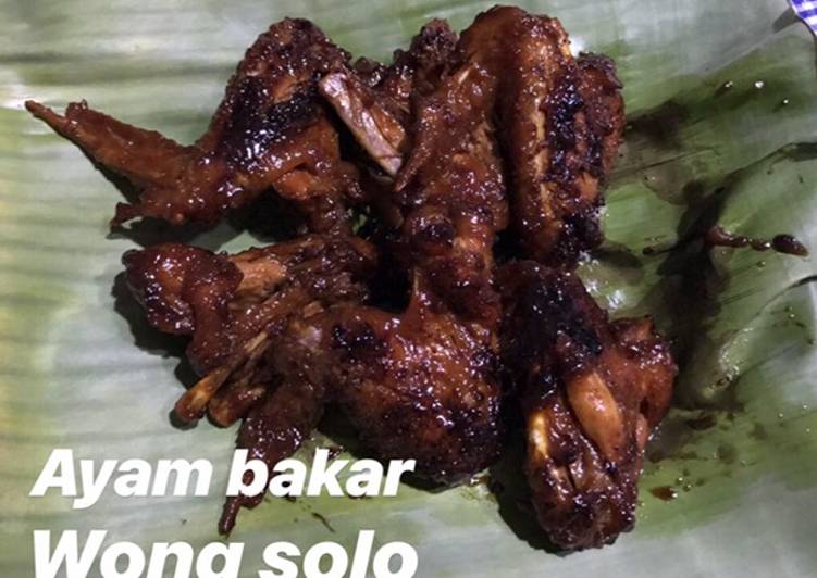 Resep Ayam bakar wong solo yang Lezat Sekali