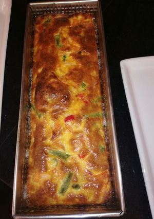 Una foto de Budín de verduras