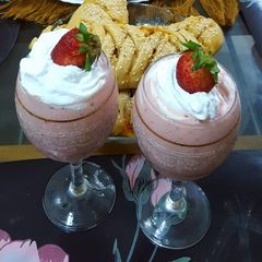 Strawberry Milk Shake 🍓 A picture of Strawberry Milk Shake 🍓.