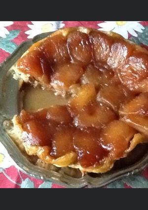 Une photo de Tarte aux coings façon tatin