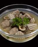 SP.0853 - Canh Thịt Xay Khoai Sọ Nấu Nấm Hương