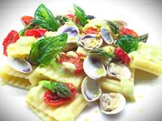 Una foto di paccheri al forno