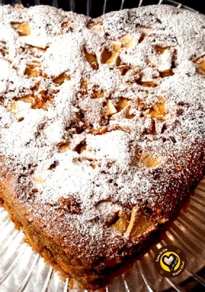 A picture of Sharlotka The Russian Apple Cake.