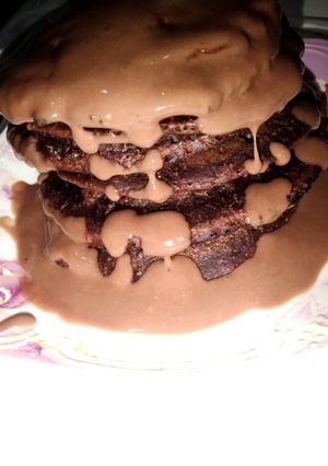 A picture of Chocolate pancakes 🥞.