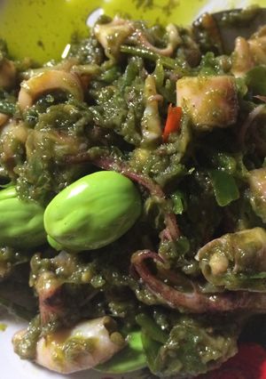 Foto resep Cumi Asin Petai Sambel Ijo