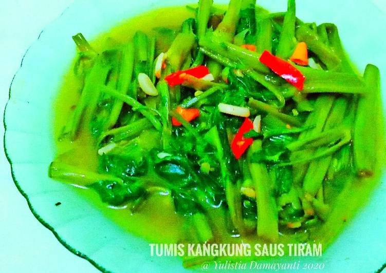 Resep ⁶⁰ Tumis kangkung saus tiram yang Menggugah Selera